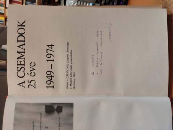 A Csemadok 25 ve 1949-1974