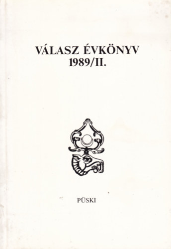 Medgyiv Endre  (Szerk.) - Vlasz vknyv 1989/II.