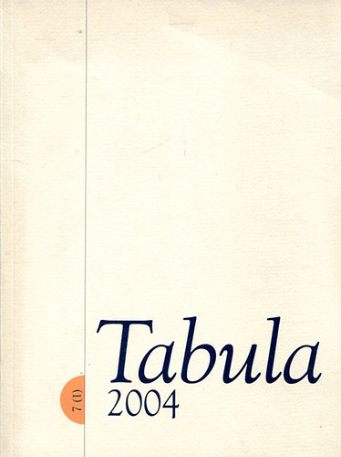 Tabula 2004 7(1)
