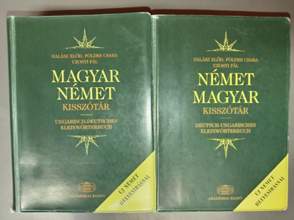 Magyar-N�met + N�met-Magyar kissz�t�r (�j N�met Helyes�r�ssal!)