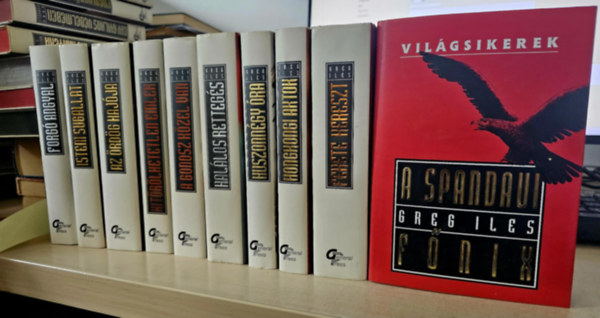 10db Greg Iles krimi, KNYVMENT AJNLAT: Hallos rettegs, Huszonngy ra, Hongkongi aktok, Fekete kereszt, A spandaui fnix, Forg angyal, Isteni sugallat, Az rdg hajja, Kitrlhetetlen emlk, A gonosz kzel van