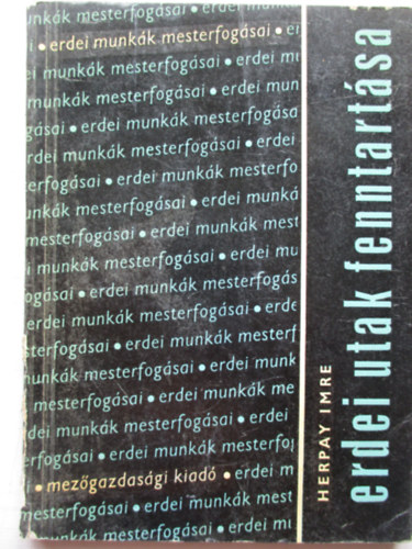 Erdei utak fenntartsa
