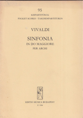 Sinfonia in do Maggiore per archi