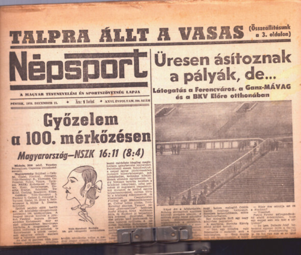 Npsport XXVI. vf. 1970. 290-305. szmok mappban