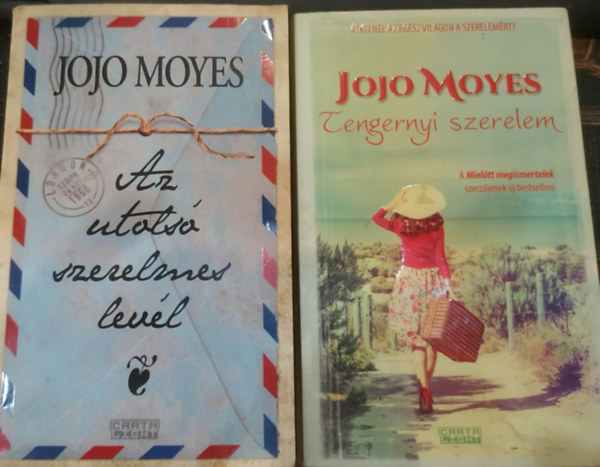 2 db Jojo Moyes: Az utols� szerelmes lev�l + Tengernyi szerelem