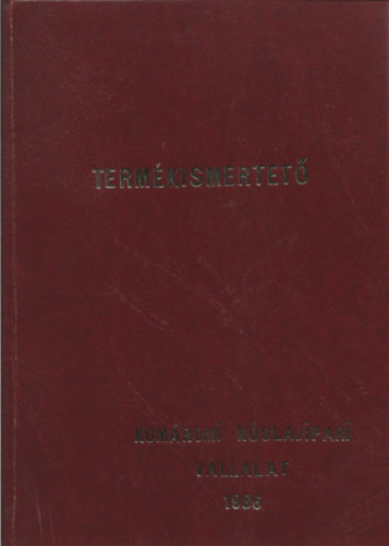 Termkismertet 1986.