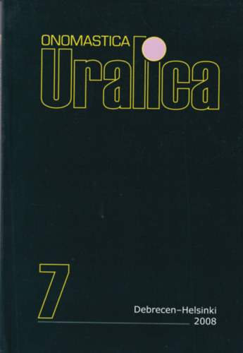 Onomastica Uralica 7