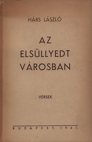 Az els�llyedt v�rosban (dedik�lt)