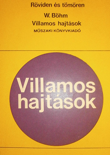 Villamos hajtsok