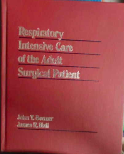 Respiratory Intensive Care of the Adult Surgical Patient