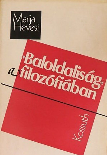 Marija Hevesi - "Baloldalisg" a filozfiban