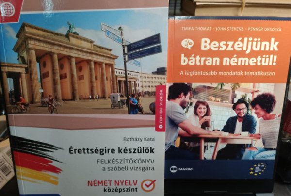 Timea, John Stevens, Both�zy Kata Thomas - N�met �retts�gi k�nyvcsomag