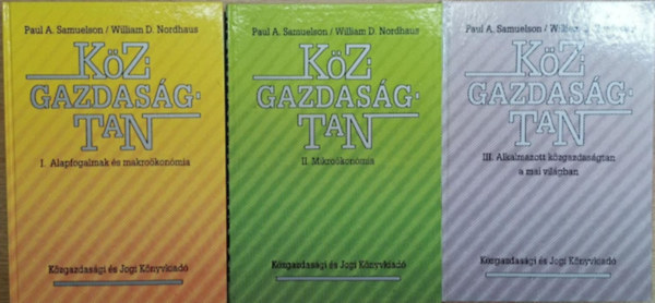 K�zgazdas�gtan I-III.