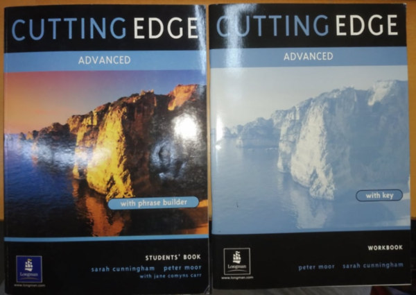 Peter Moor, Jane Comyns Carr Sarah Cunningham - Cutting Edge Advanced: Student's Book: with phrase builder + Workbook: with key (2 ktet, 1 fzet)