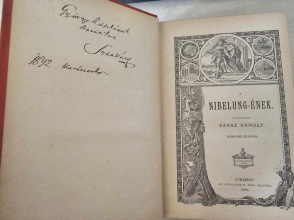 A Nibelung-nek (msodik kiads) - Szsz Kroly fordtsa