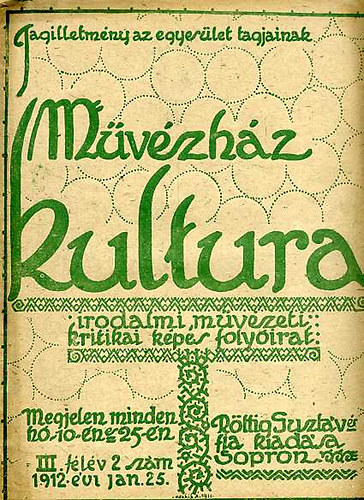 Mvszhz Kultura III. flv 2. szm (irod., mvszeti, kritikai kpes fi.)