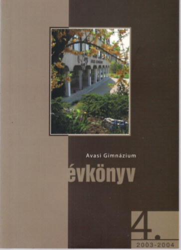 Avasi Gimn�zium �vk�nyv 4. 2003-2004