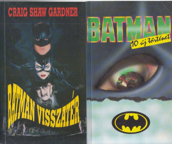 2 db. Batman k�tet (Batman visszat�r + Batman- 10 �j t�rt�net)