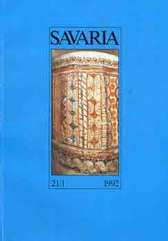 Savaria-a Vas megyeu m�zeumok �rtes�t�je 21/1