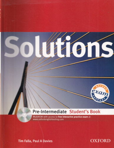 Solutions Pre-Intermediate I-II.: Student's Book s munkafzet