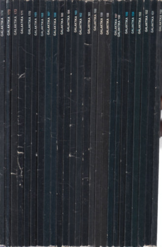 Kuczka Péter (főszerkesztő) - 25 db. Galaktika magazin (150-174.)