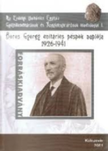Boros Gyrgy unitrius pspk naplja, 1926-1941.