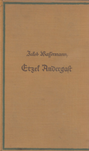 Wassermann - Etzel Andergast