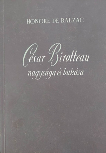 Csar Birotteau nagysga s buksa