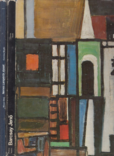 Mezei Ott� Pet�nyi Katalin - 2 db. m�v�szeti album (Barcsay Jen� + Nemes Lamp�rth J�zsef)