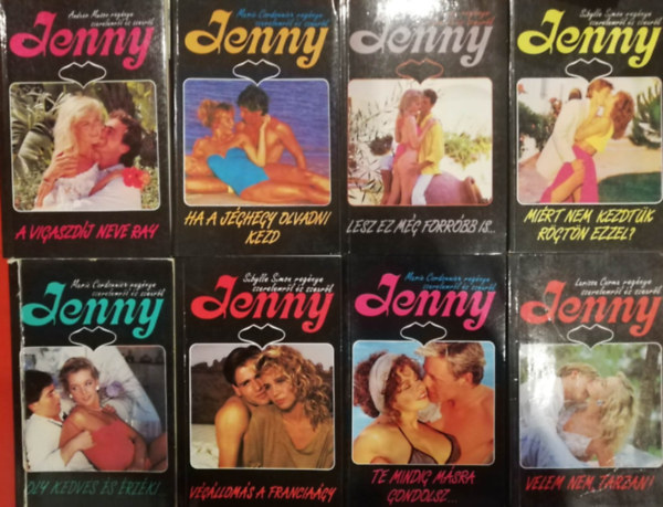 Jenny romantikus sorozat 8 k�tet