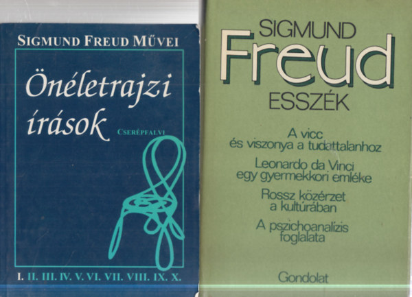 2 db. pszichol�gia (�n�letrajzi �r�sok + Essz�k)