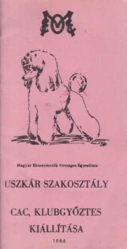 Uszkr szakosztly CAC, klubgyztes killtsa