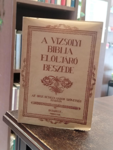 A vizsolyi biblia elljr beszde