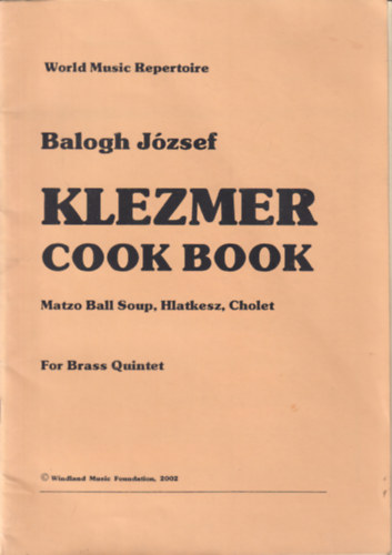 Klezmer Cook Book (kotta)