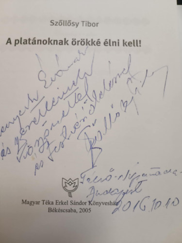 A platnoknak rkk lni kell!