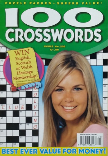 100 Crosswords - Issue No. 220