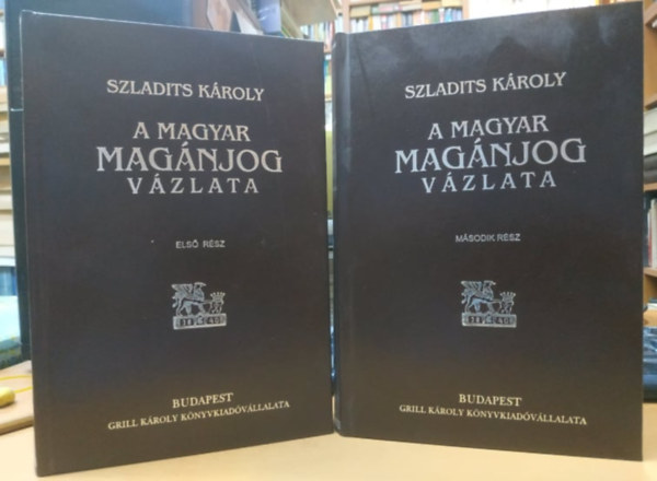 A magyar mag�njog v�zlata I-II.