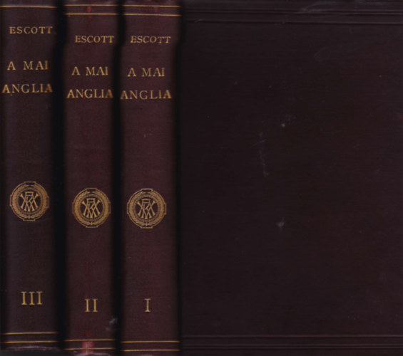 A mai Anglia I-III.