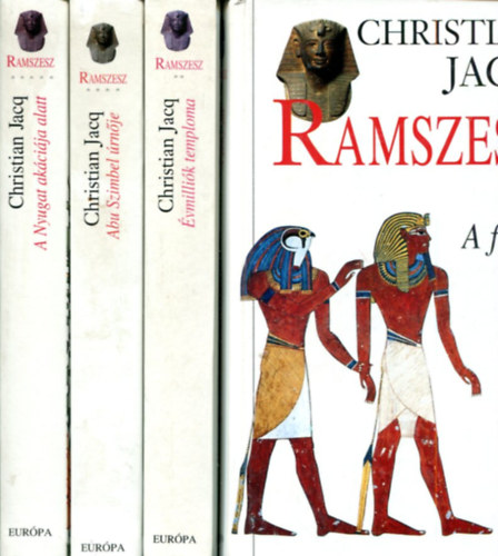 4 k�tet a Ramszesz sorozatb�l:I-II-IV-V
