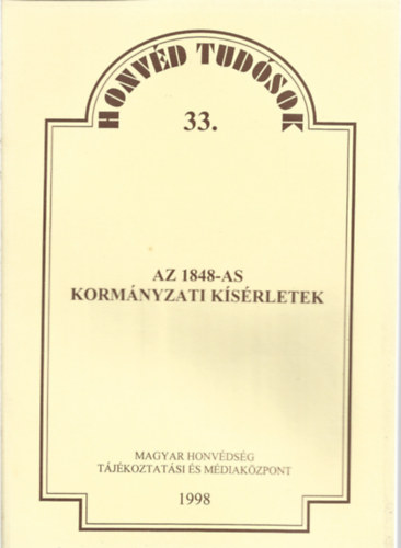 Az 1848-as korm�nyzati k�s�rletek
