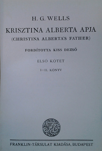 Krisztina Alberta apja I.