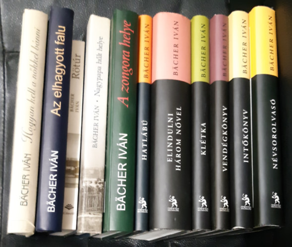 N�vsorolvas� + Hogyan kell a n�kkel b�nni + A zongora helye + Nagypapa h�lt helye + Elindulni h�rom n�vel + Hatl�b� + Kl�tka + Vend�gk�nyv + Int�k�nyv + Az elhagyott falu + R�t�r