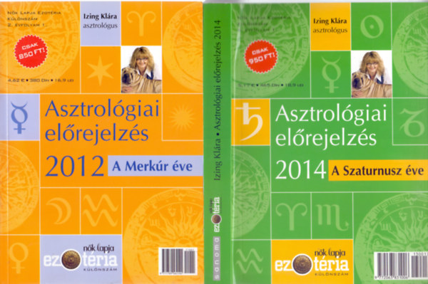 Asztrolgiai elrejelzs 2012 - A Merkr ve + Asztrolgiai elrejelzs 2014 - A Szaturnusz ve (2 m)