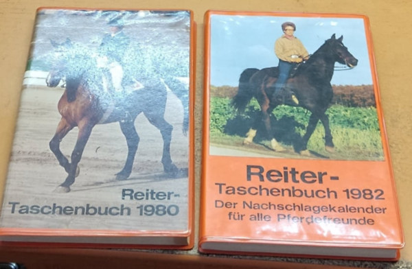 Reiter-Taschenbuch 1980 + 1982 - Der Nachschlagekalender fr alle Pferdefreunde (2 ktet)