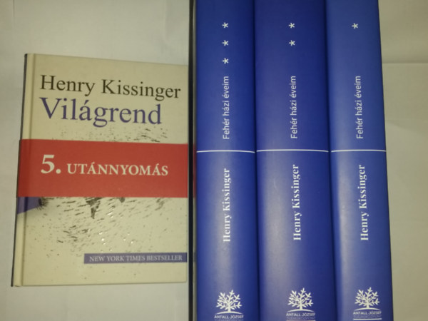 Kissinger kt alapmve egytt Vilgrend+Fehr hzi veim 1-3.