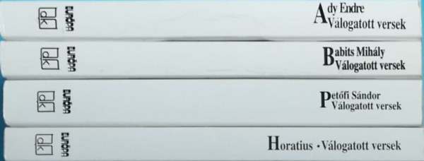 V�logatott versek - csomag Di�kk�nyvt�r kiad�sban (r�szletek a le�r�sban)