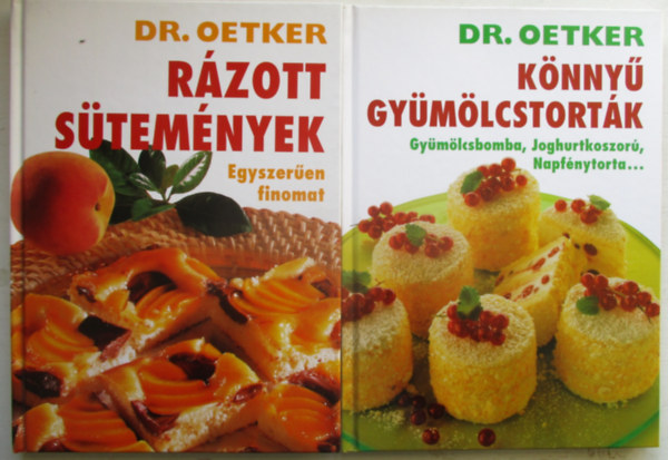 Rázott sütemények + Könnyű gyümölcstorták (Dr. Oetker)