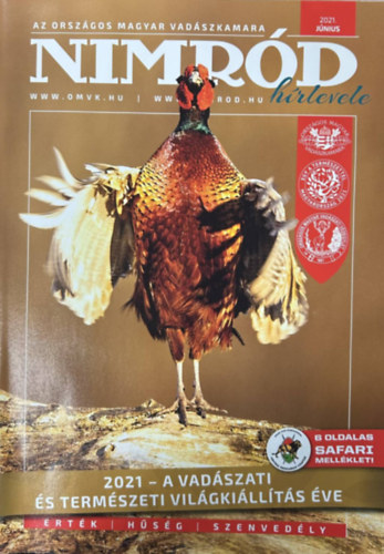 Nimr�d - Az Orsz�gos Magyar Vad�szkamara h�rlevele - 2021/j�nius
