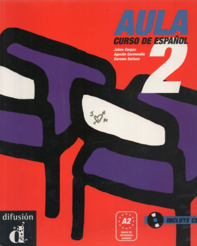 Aula A2. Curso de espanol + CD