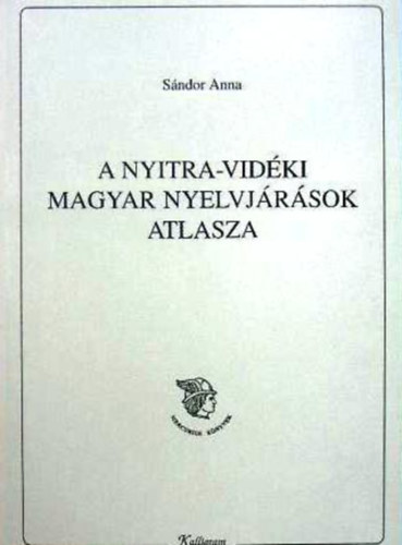 A nyitra-vidki magyar nyelvjrsok atlasza